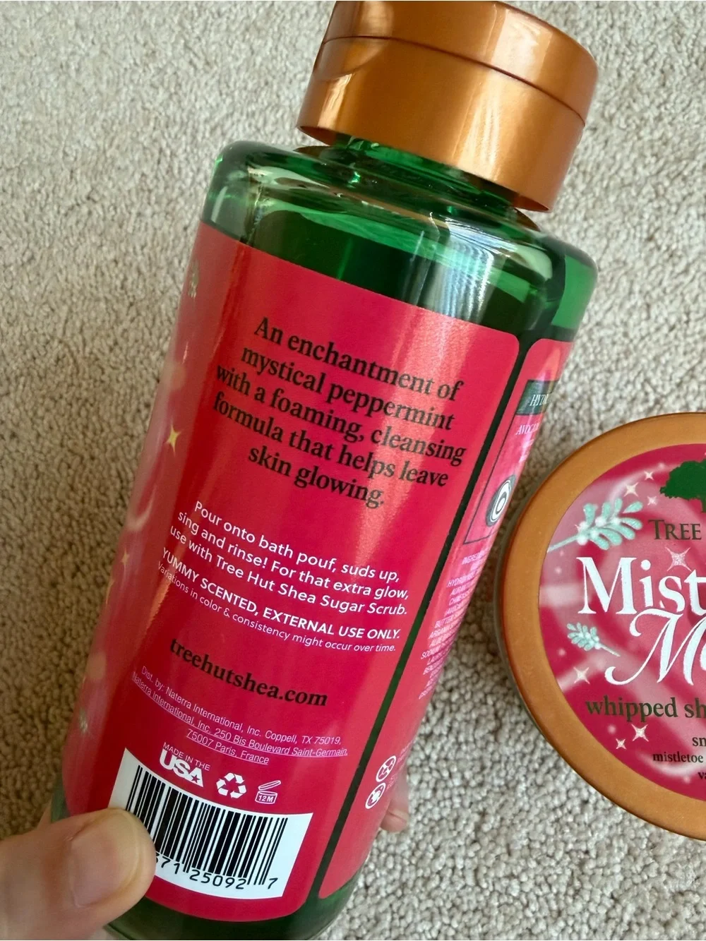 New Mistletoe Magic Foaming Gel Wash & Whipped Shea Body Butter